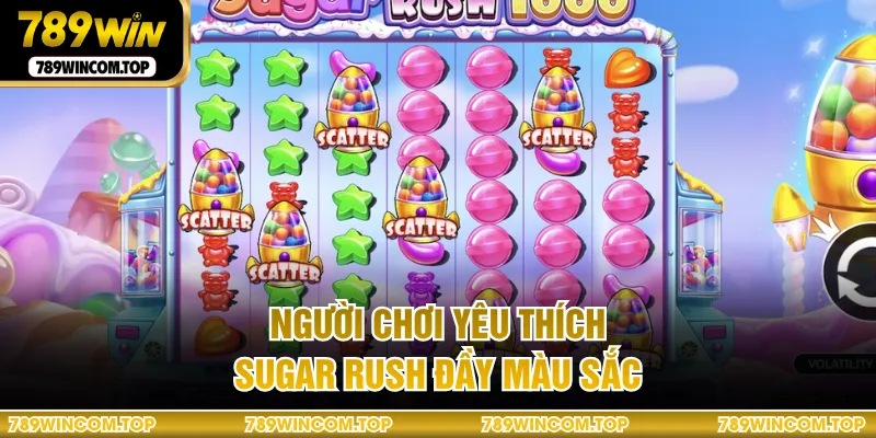 Người chơi yêu thích Sugar Rush đầy màu sắc